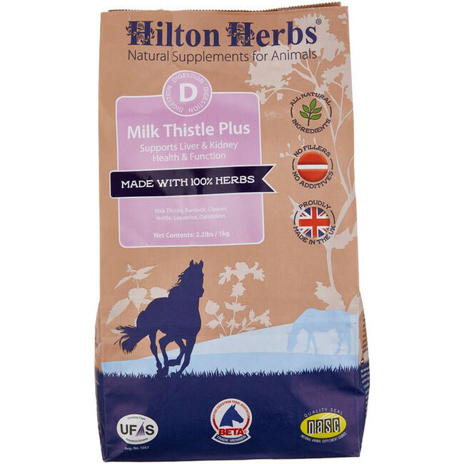 Hilton Herbs Milk Thistle Plus 2.2lb The Cheshire Horse