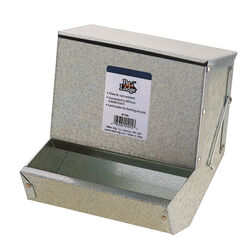 Pet Lodge Metal Small Animal Feeder with Lid