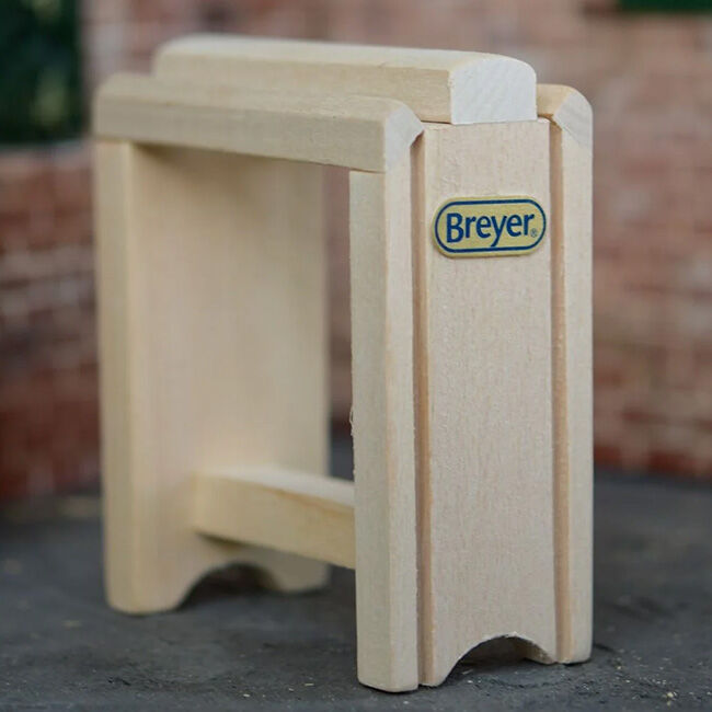 Breyer Toy Wood Saddle Stand image number null