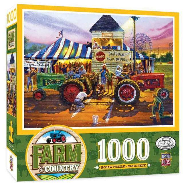 Farm & Country 1000 Piece Jigsaw Puzzle - "For Top Honors" image number null