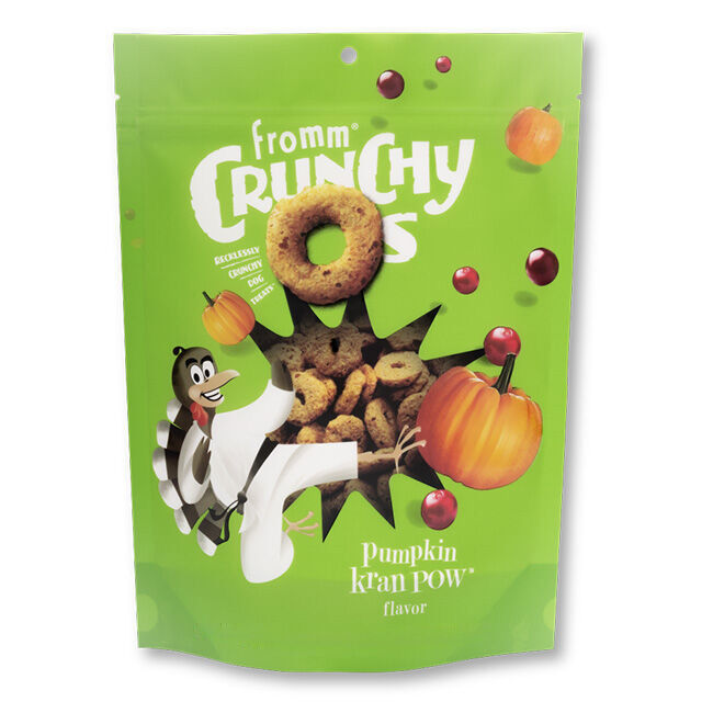Fromm Crunchy O's Dog Treats - Pumpkin Kran Pow image number null