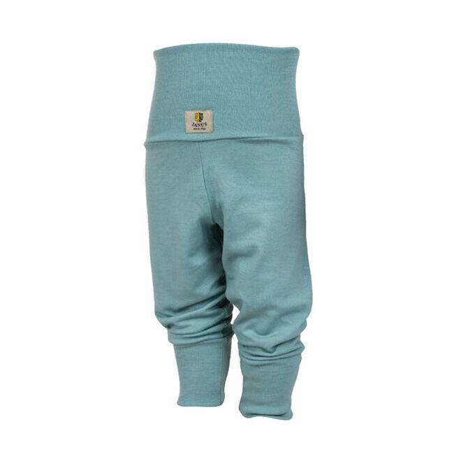 Janus Baby Wool Blend Solid Color Pants - Teal image number null