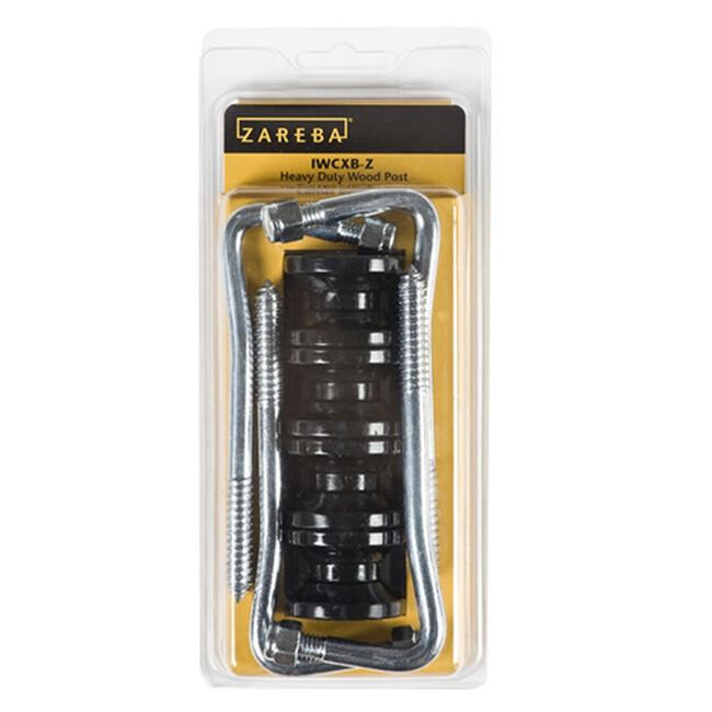 Zareba Heavy Duty Wood Post Corner Insulator - 4-Pack image number null