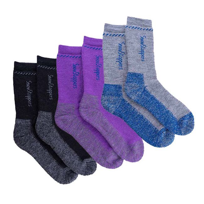 SnowStoppers Kids' Premium Alpaca Wool Socks image number null