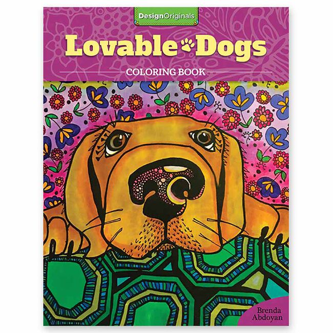 Wellspring Gift Lovable Dogs Coloring Book image number null