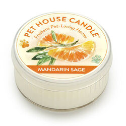 Pet House Candle Mini Candle - Mandarin Sage
