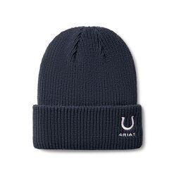 Ariat Horseshoe Beanie - Navy