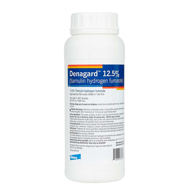 Elanco Denagard 12.5% Liquid Concentrate - 1 Liter - Closeout image number null