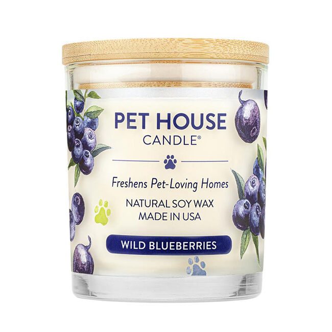 Pet House Candle Wild Blueberries Candle image number null