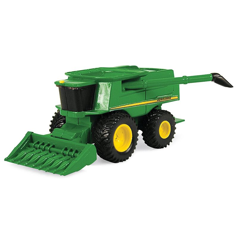Combine top toy tractor