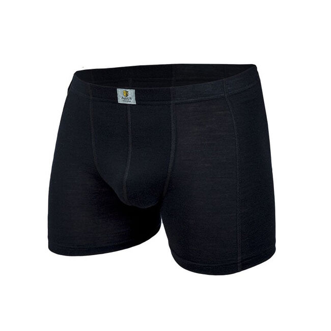 Janus Men's Merino Wool Boxer Shorts - Black image number null