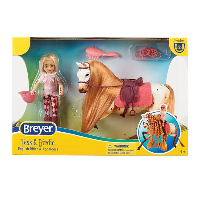 Breyer Tess & Birdie English Horse & Rider image number null
