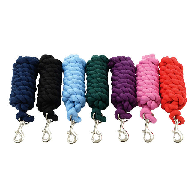 Shires Heavy Duty Cotton Lead Rope 8' image number null