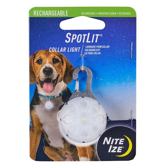 NiteIze SpotLit Rechargeable Collar Light image number null