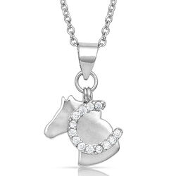 Montana Silversmiths Horsing Around Charm Necklace
