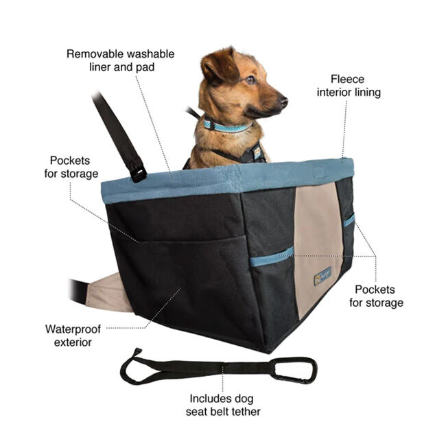 Kurgo Rover Dog Booster Seat - Black image number null