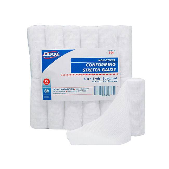 Dukal Non-Sterile Conforming Stretch Gauze - 12-Pack image number null