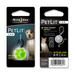 NiteIze PetLit Paw LED Collar Light