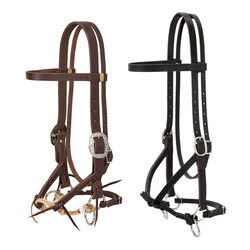 Weaver Equine Justin Dunn Oiled Bitless Bridle