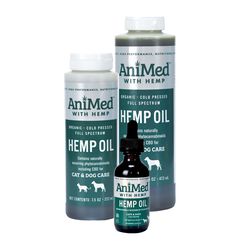 AniMed Pure Hemp Oil for Dogs & Cats