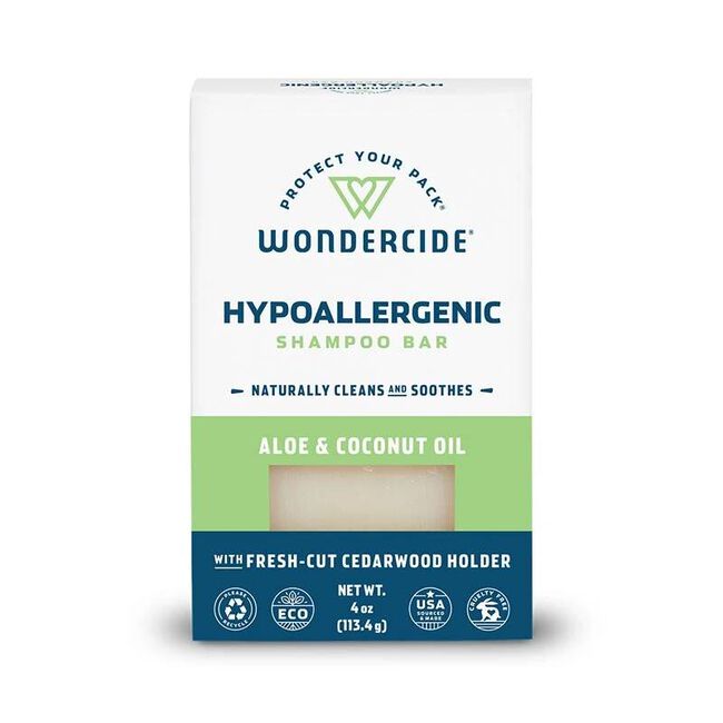 Wondercide Hypoallergenic Shampoo Bar for Dogs & Cats image number null
