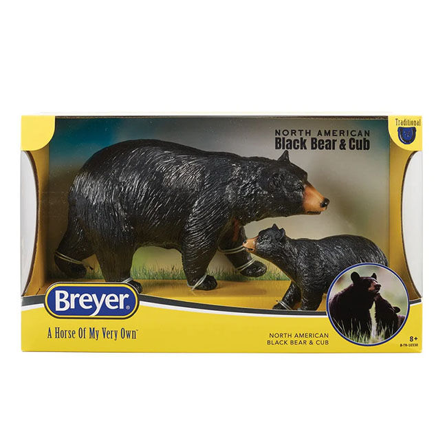 Breyer Black Bear & Cub Set image number null