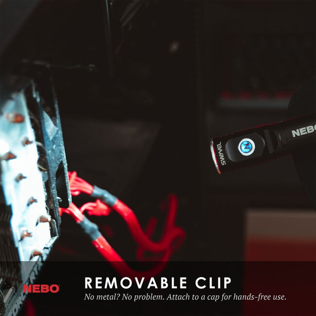 NEBO SWYVEL 1000 Lumen Rechargeable Flashlight The Cheshire Horse
