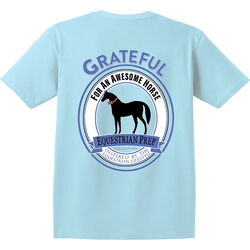 Equestrian Prep Kids' Grateful for an Awesome Horse Short Sleeve Tee