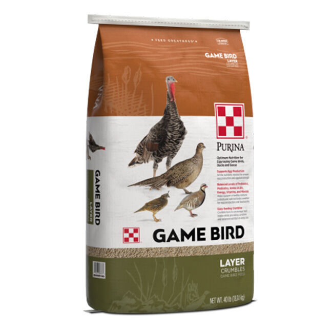 Purina Mills Game Bird Layer Crumbles - 50 lb image number null