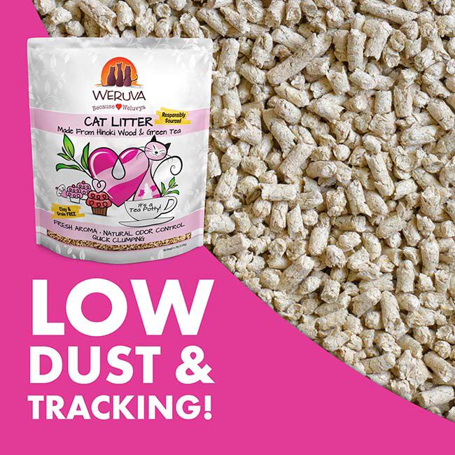 Weruva Cat Litter with Hinoki Wood & Green Tea image number null