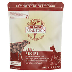 Steve's Real Food Freeze-Dried Raw Dog & Cat Food - Beef Recipe