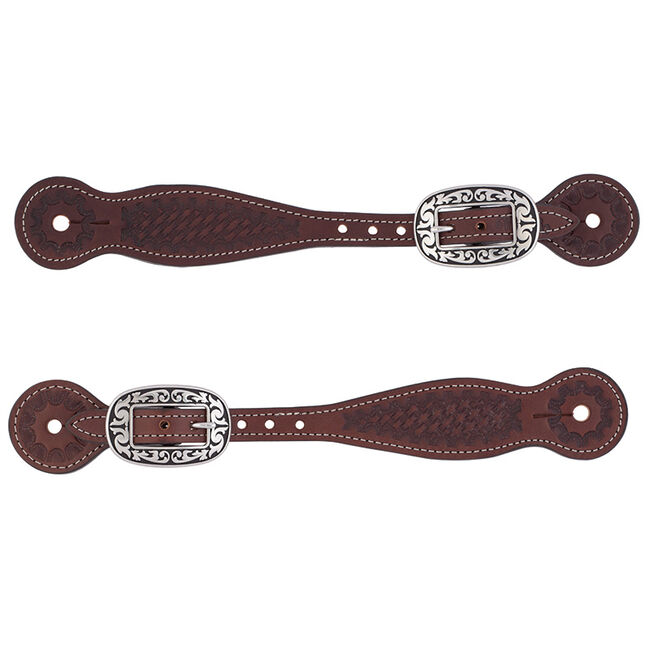 Weaver Basin Cowboy Thin Spur Straps image number null