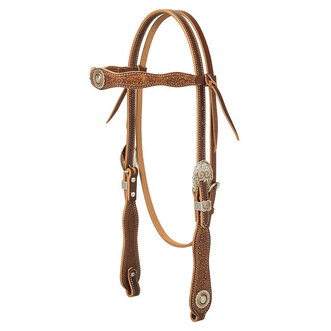 Weaver Western Edge Browband Headstall image number null