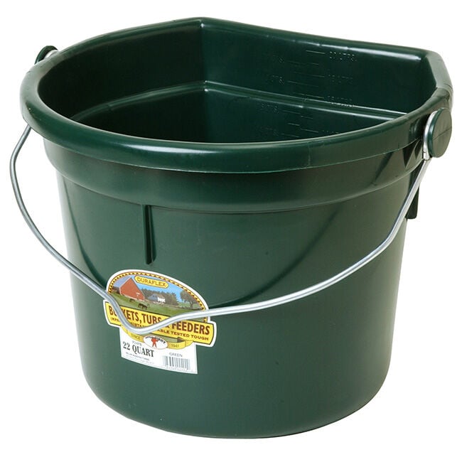 Little Giant DuraFlex Flatback Bucket - 22-Quart Capacity image number null