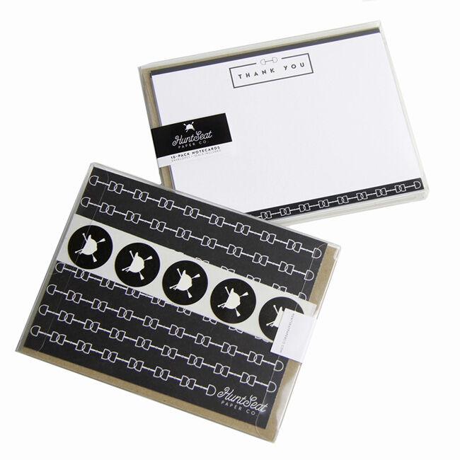 Hunt Seat Paper Co. Card Set - Thank You Notecards - 10-Pack image number null