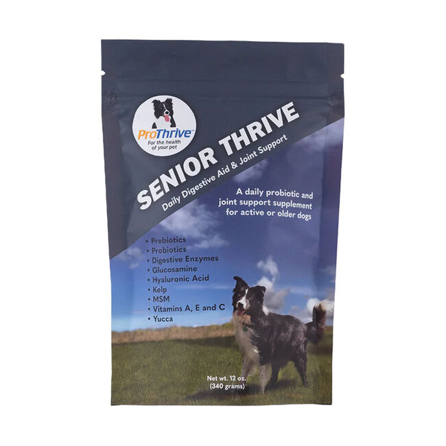 Animal Health Solutions ProThrive Senior Thrive - Daily Digestive Aid & Joint Support for Senior Dogs image number null
