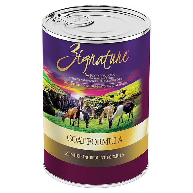 Zignature Dog Food  - Goat Formula - 13 oz image number null