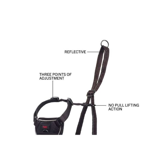 Halti Nylon No Pull Dog Harness image number null