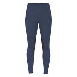 Kerrits Kids' Fleece Lite II Knee Patch Tight - Admiral Herringbone