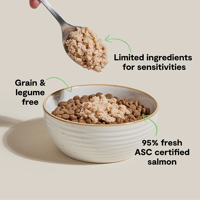 Open Farm Silky Mousse Cat Food Topper - Salmon - 3.5 oz image number null