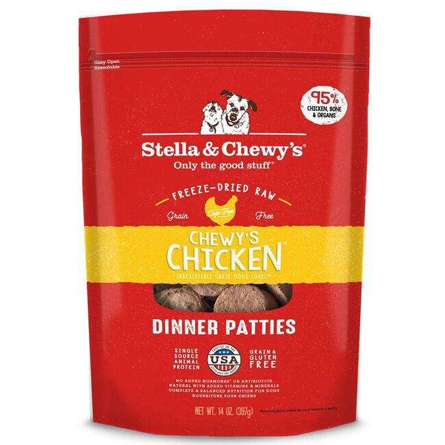 Chewy's Freeze-Dried Chicken Dinner Patties image number null