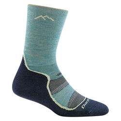 Darn Tough Women's Light Hiker Micro Crew Lightweight Hiking Sock - Aqua