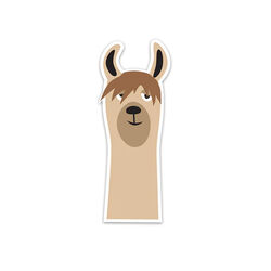R. Nichols Llama Sticker