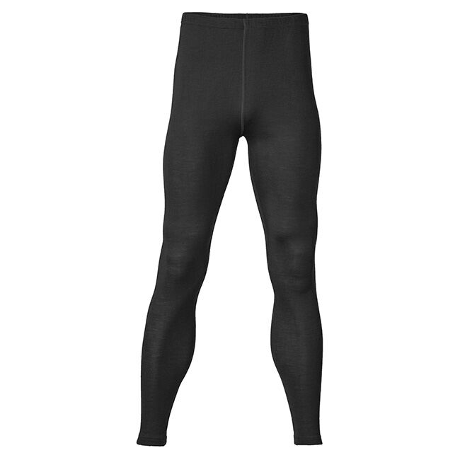 Engel Men's Wool/Silk Blend Leggings - Black image number null