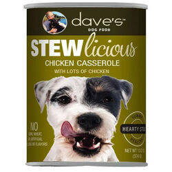 Dave's Stewlicious Chicken Casserole Canned Dog Food - 13.2 oz