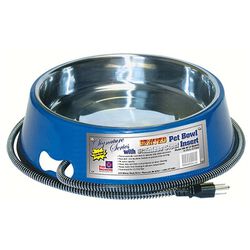 Farm Innovators Signature Series Stainless Steel Heated 3 qt Pet Bowl