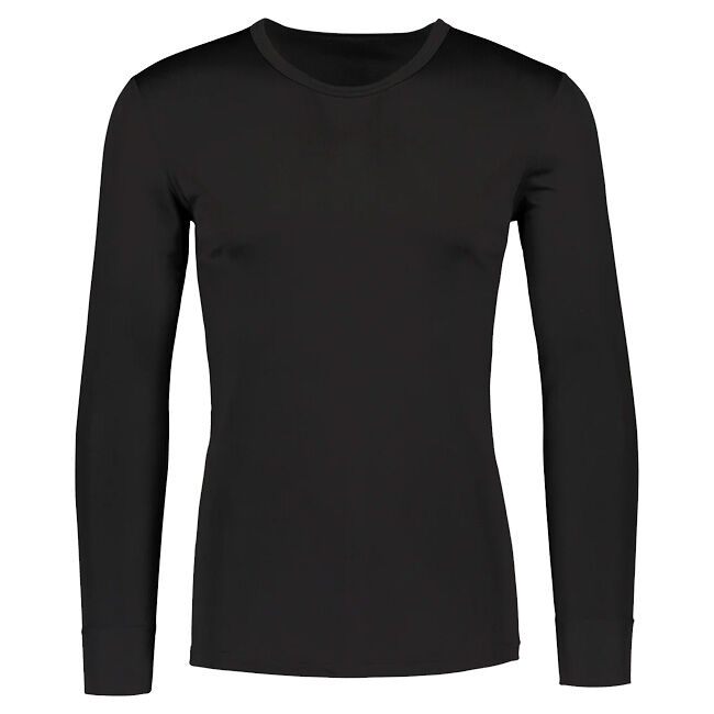 Ruskovilla Unisex 100% Organic Silk Undershirt - Black image number null