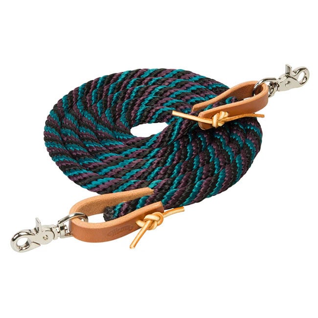 Weaver Equine 3/8" x 8' Poly Roper Reins image number null