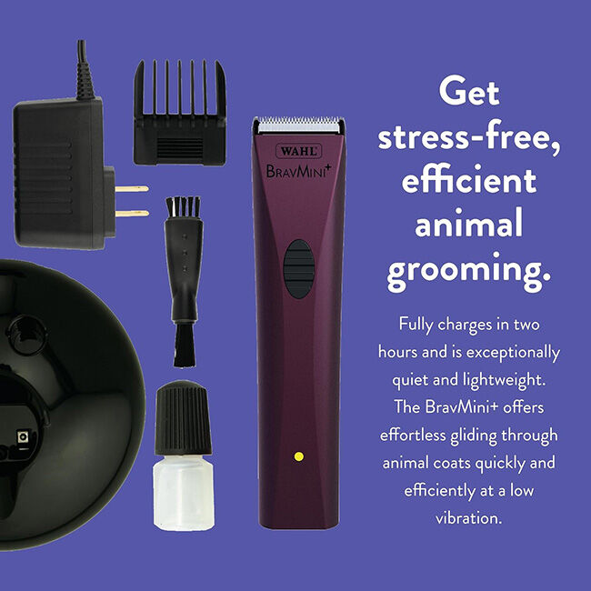 Wahl BravMini+ Cordless Clipper - Purple image number null