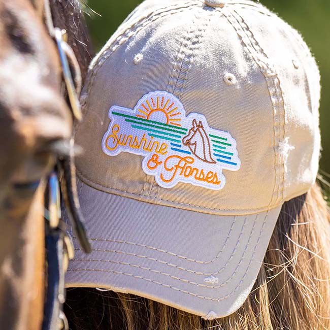 Dapplebay Barn Hat - Sunshine & Horses image number null